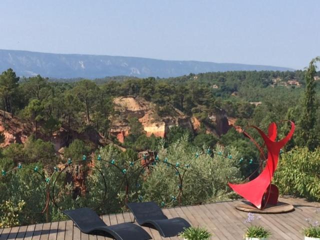 Terrasse Des Ocres Apartment Roussillon  Exterior photo